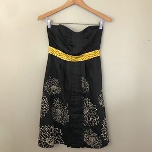 ANTHROPOLOGIE: Floret Strapless Dress